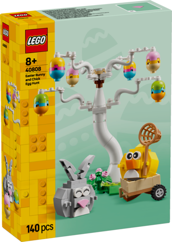 LAPIN DE PÂQUES ET CHASSE AUX ŒUFS - CLASSIC 40808 - LEGO