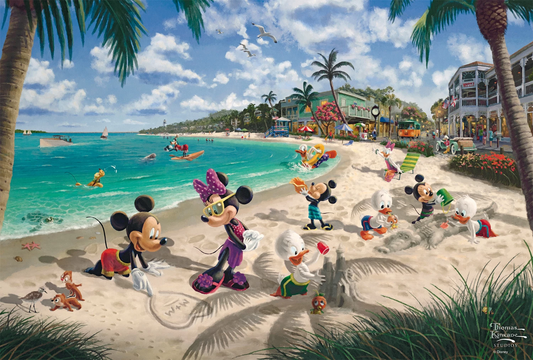 PUZZLE DISNEY MICKEY & MINNIE IN FLORIDA 200 PZ - SCHMIDT
