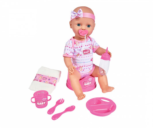 PUPPE MIT ROSA ZUBEHÖR - SIMBA TOYS