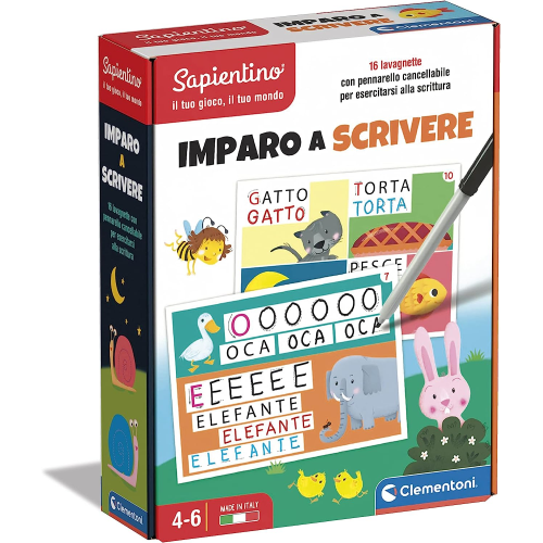 ICH LERNE SCHREIBEN - ITALIENISCH - CLEMENTONI
