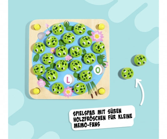 MEIN FROSCH MEMOSPIEL - MEHRSPRACHIG - NORIS