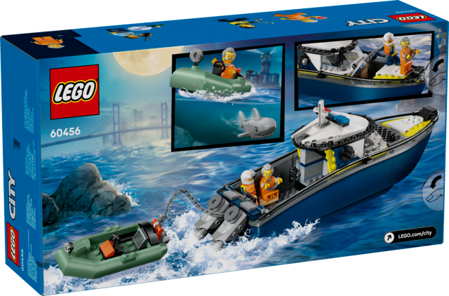 POURSUITE EN VEDETTE DE POLICE - LEGO CITY LA POLICE 60456