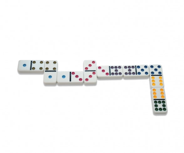 DOPPEL-DOMINO 9 DELUXE - MEHRSPRACHIG - NORIS