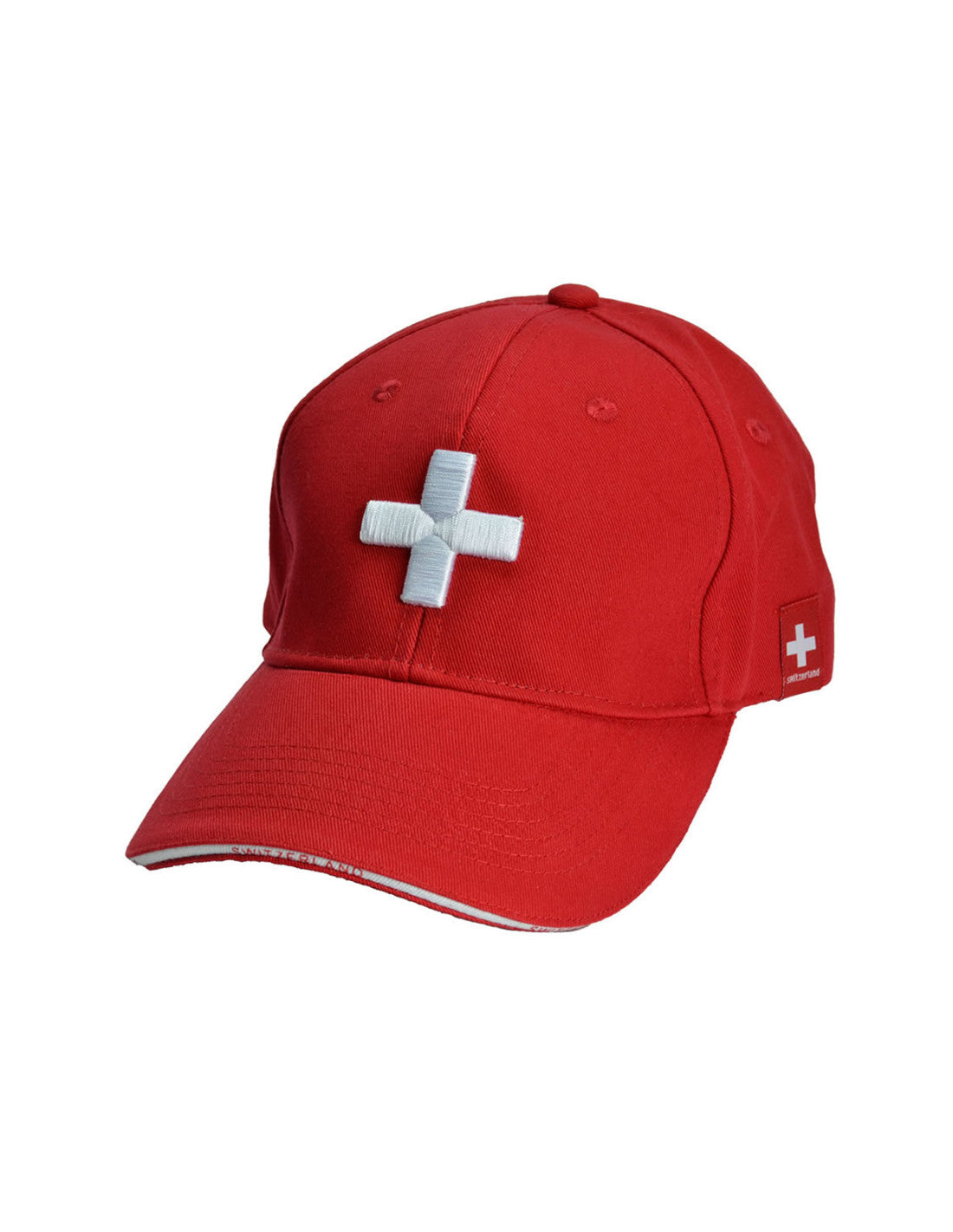 CAPPELLO CON VISIERA ROSSO SOUVENIR