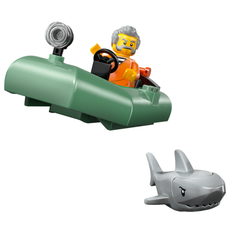 POURSUITE EN VEDETTE DE POLICE - LEGO CITY LA POLICE 60456