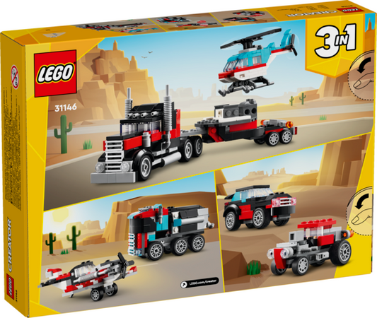 AUTOCARRO CON ELICOTTERO CREATOR 31146 - LEGO