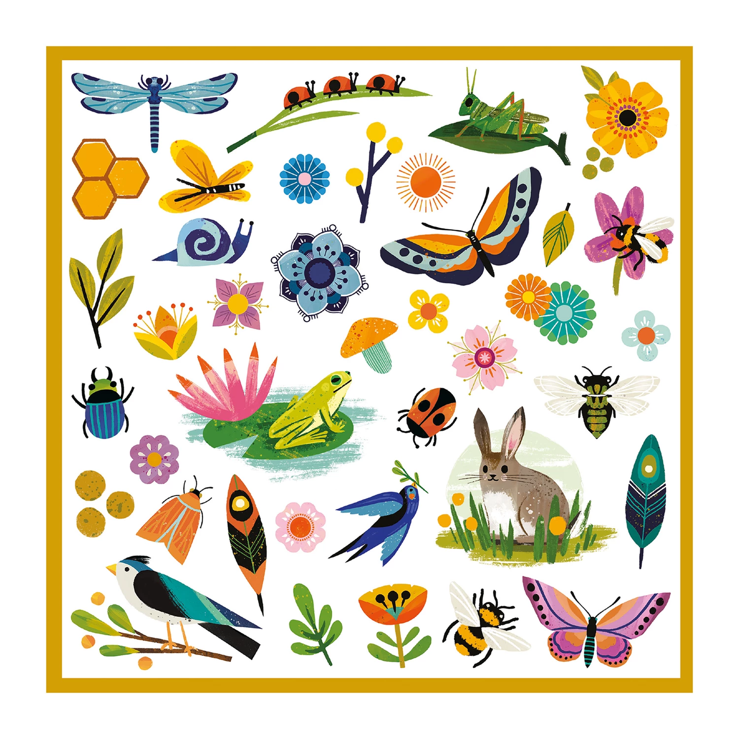 AUFKLEBER GARTEN - DJECO