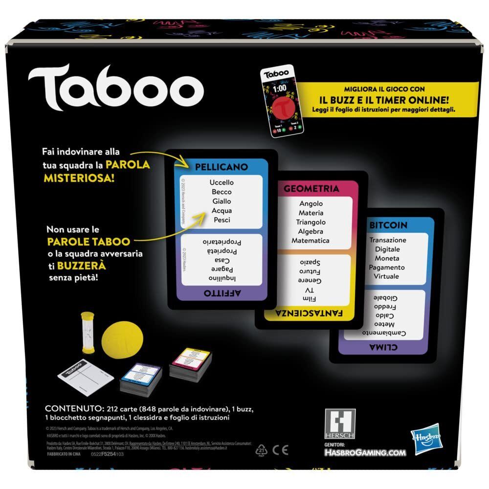 TABU - HASBRO GAMING - DE