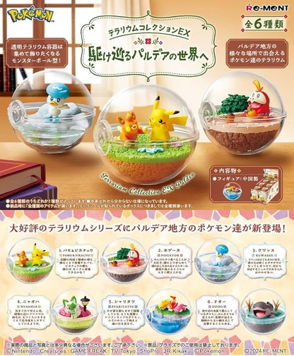 RE-MENT POKEMON TERRARIUM - EX ERKUNDUNG VON PALDEA