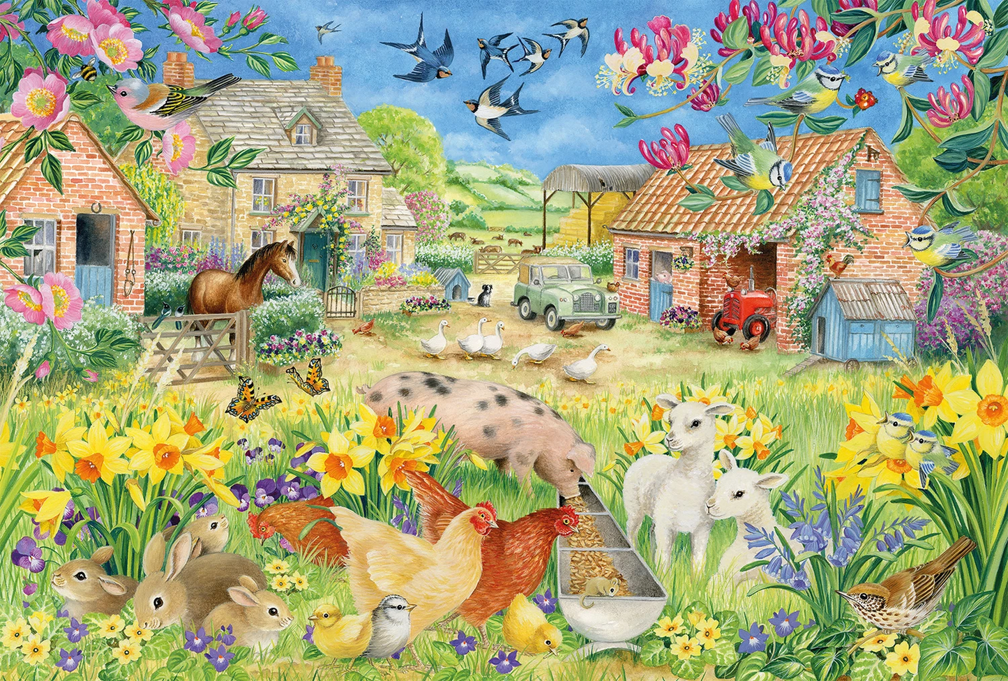 PUZZLE MA PETITE FERME 60 PIÈCES - SCHMIDT