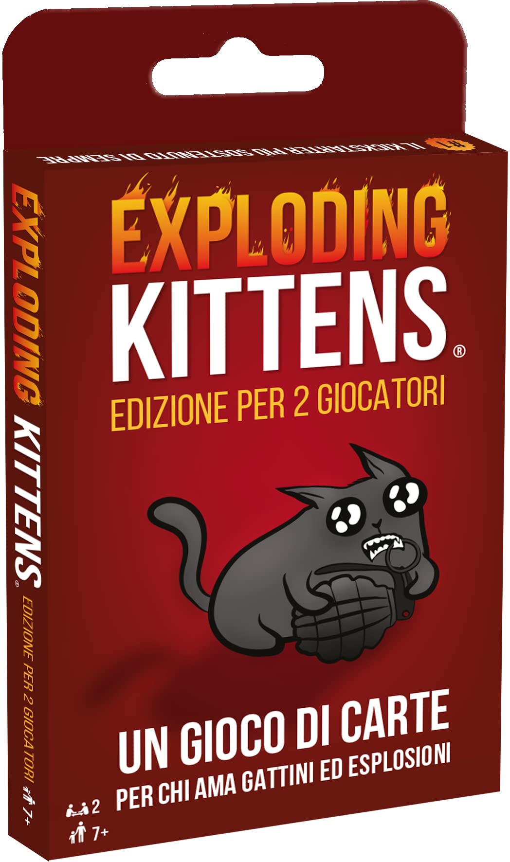 EXPLODING KITTENS FÜR 2 SPIELER - ASMODEE - DE