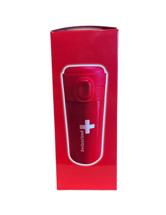 SCHWEIZER THERMOSFLASCHE 1L SOUVENIR