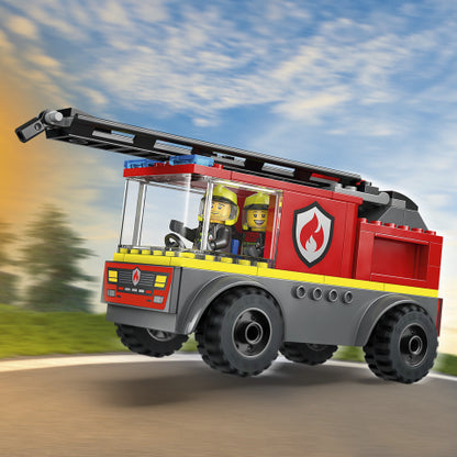 CAMION DE POMPIER AVEC ÉCHELLE - CITY FIRE 60463 - LEGO