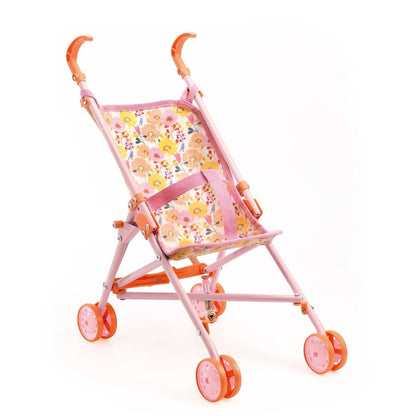 PASSEGGINO FIORATO 54CM - POMEA BY DJECO