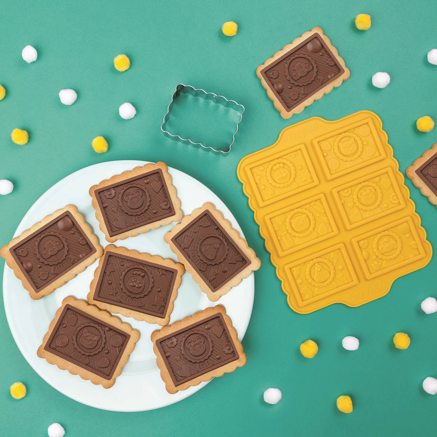 ENSEMBLE BISCUITS CHOCOLAT - CHEF CLUB