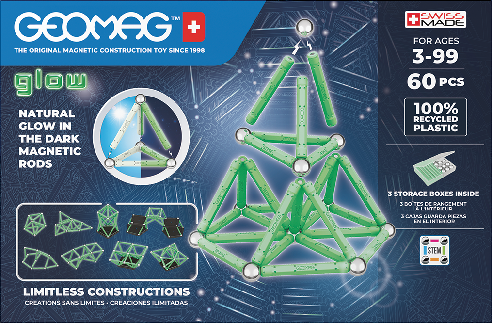 338 GLOW RECYCLED 60 - GEOMAGWORLD