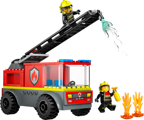 CAMION DE POMPIER AVEC ÉCHELLE - CITY FIRE 60463 - LEGO