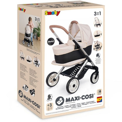MAXI COSI 3-IN-1-PUPPENWAGEN - SMOBY