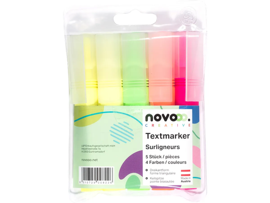 EVIDENZIATORI 1MM PACK DA 5  - NOVOOO