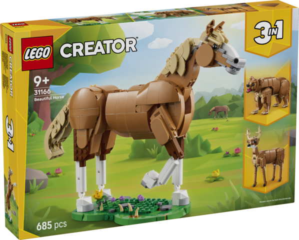CHEVAL MERVEILLEUX - CRÉATEUR 31166 - LEGO