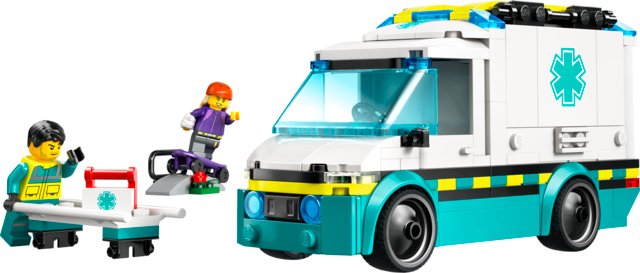 AMBULANCE D'URGENCE - CITY 60451 - LEGO