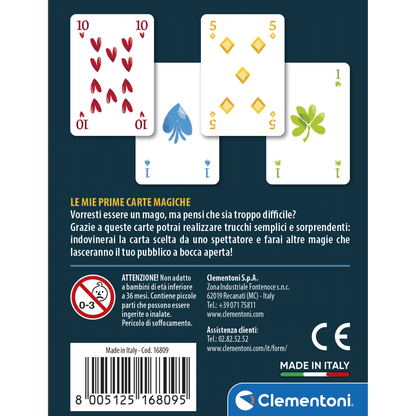 MES PREMIÈRES CARTES MAGIQUES - CLEMENTONI - ITALIEN