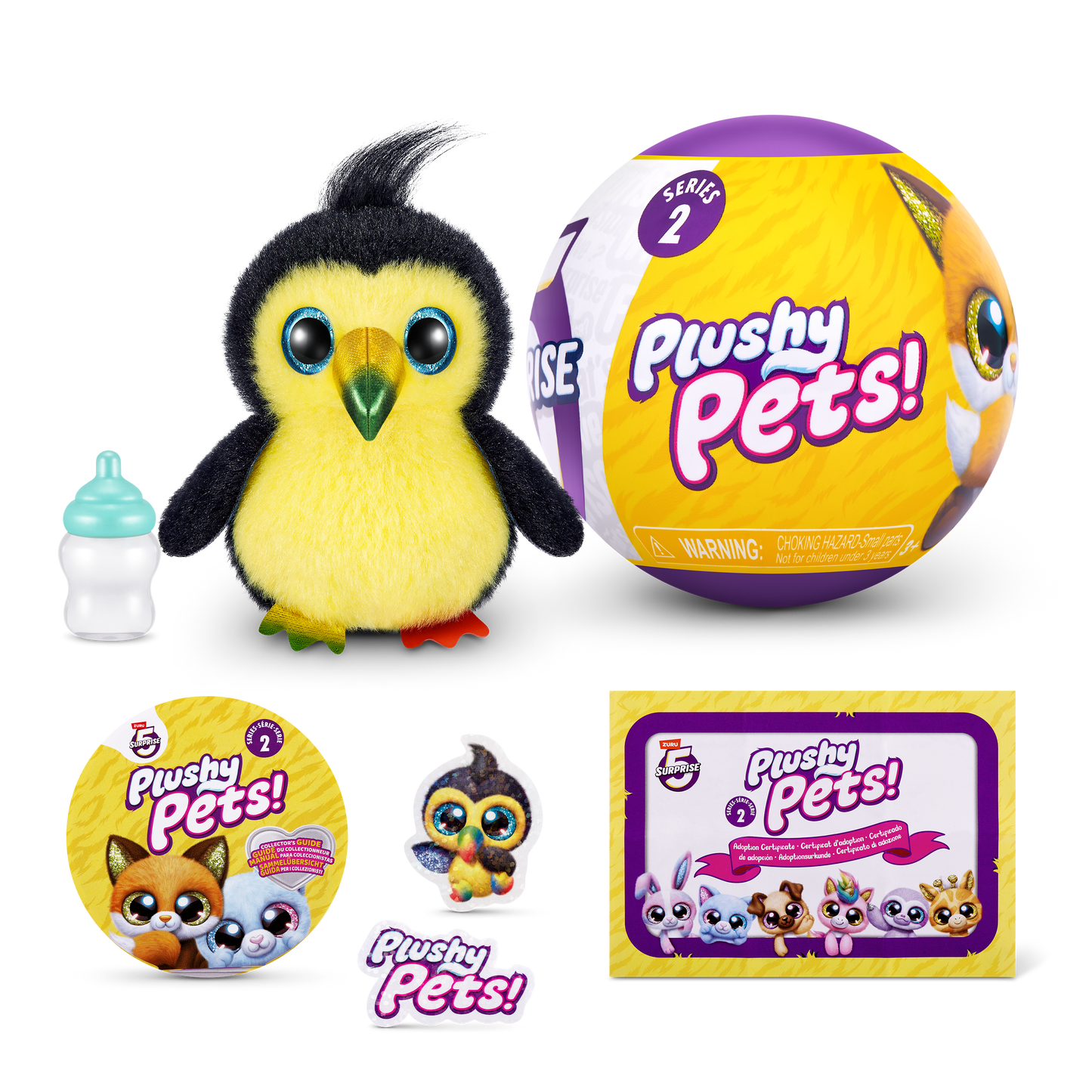 PLUSHY PETS SERIE 2 ASSORTIERT - ZURU