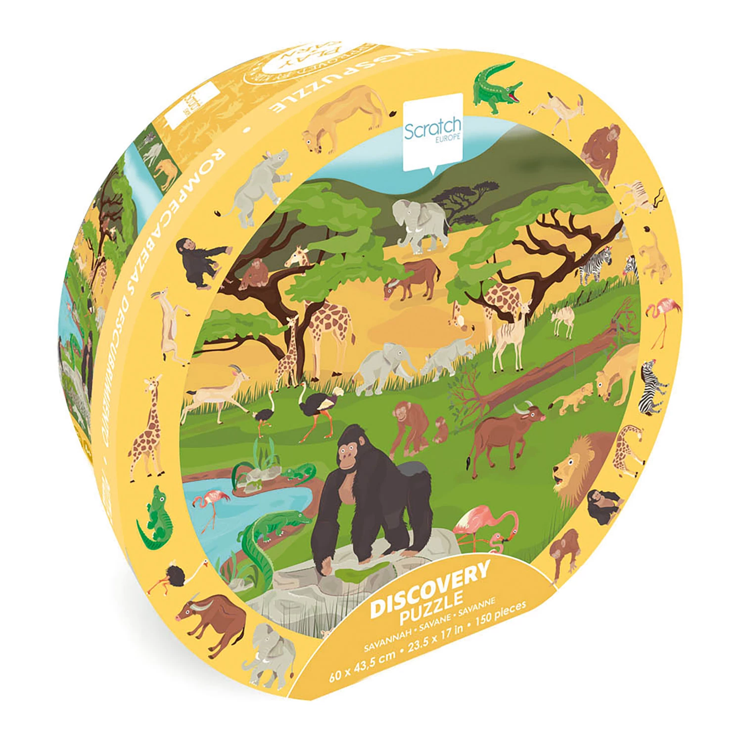 PUZZLE SAFARI-ENTDECKUNGSREISE – RUBBELBILD