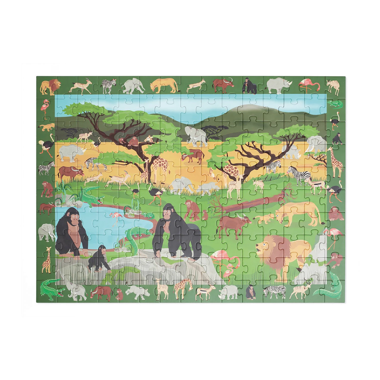 PUZZLE SAFARI-ENTDECKUNGSREISE – RUBBELBILD