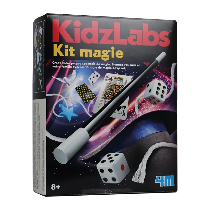 KIDZLABS DÉCOUVREZ LA MAGIE - 4M - FRANÇAIS