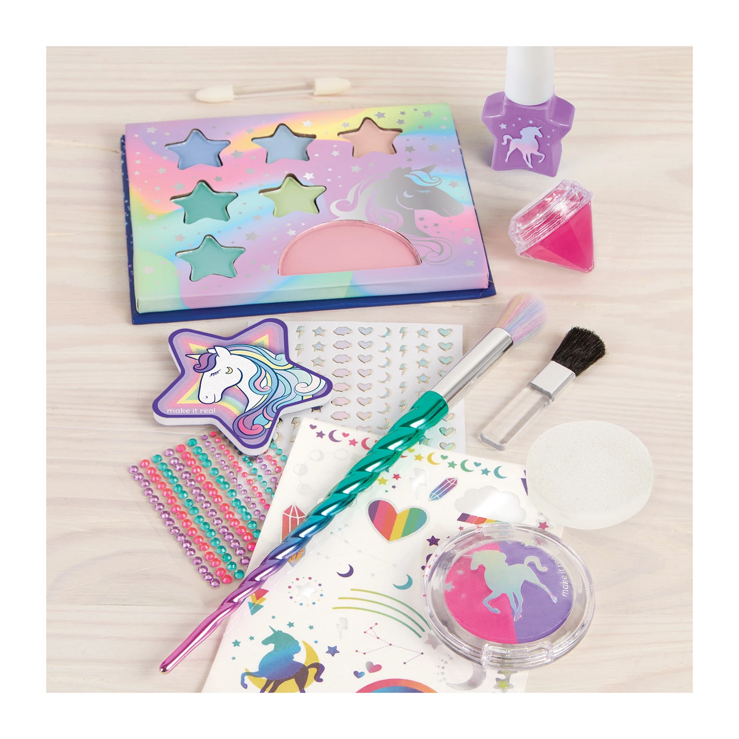 SET DE BEAUTÉ LICORNES - MAKE IT REAL