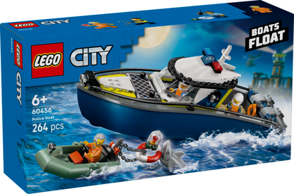POURSUITE EN VEDETTE DE POLICE - LEGO CITY LA POLICE 60456