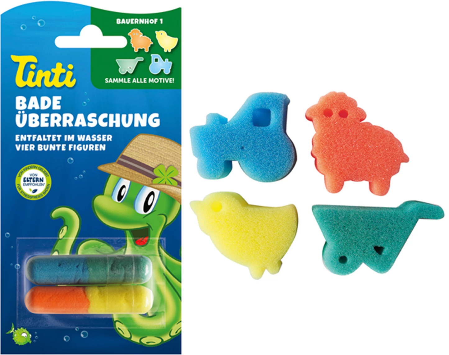 BADEWANNE ÜBERRASCHUNGSSCHWAMM SORT. - TINTI