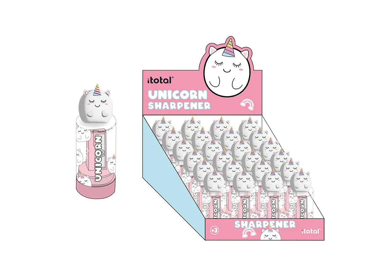 TEMPERINO CON CONTENITORE UNICORN PINK - I-TOTAL