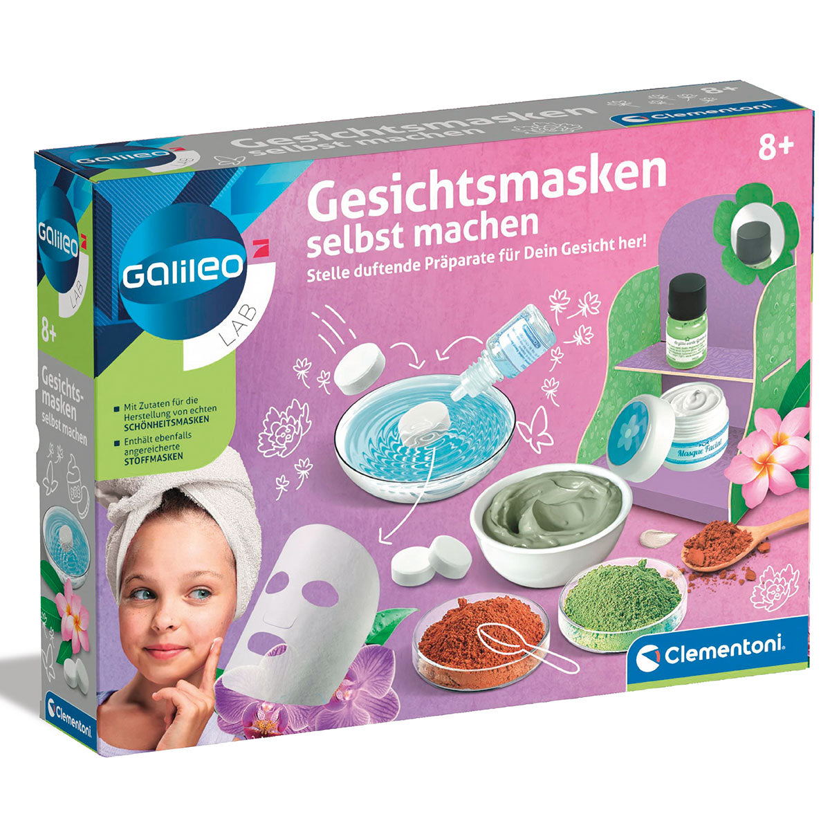 MASKEN-LABOR FÜRS GESICHT - CLEMENTONI - DE