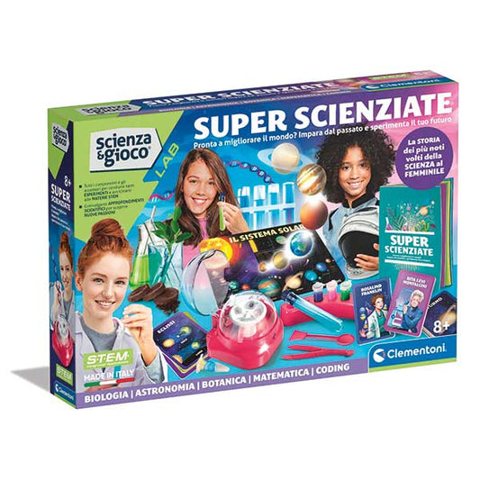 SUPER WISSENSCHAFTLERINNEN - ITALIENISCH - CLEMENTONI
