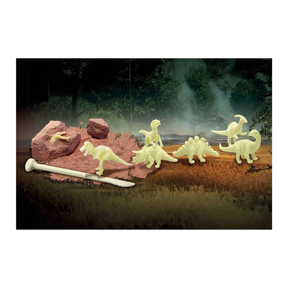 SCHELETRO DI DINOSAURO FOSFORESCENTE DA COSTRUIRE – 4M