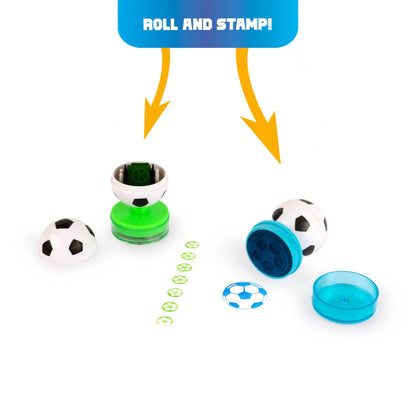 TAMPON ENCREUR DE FOOTBALL 2 en 1 - TAKE ACTION