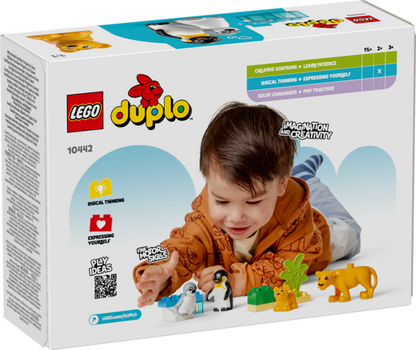 FAMILLES D'ANIMAUX : LIONS ET PINGOUINS - DUPLO 10442 - LEGO
