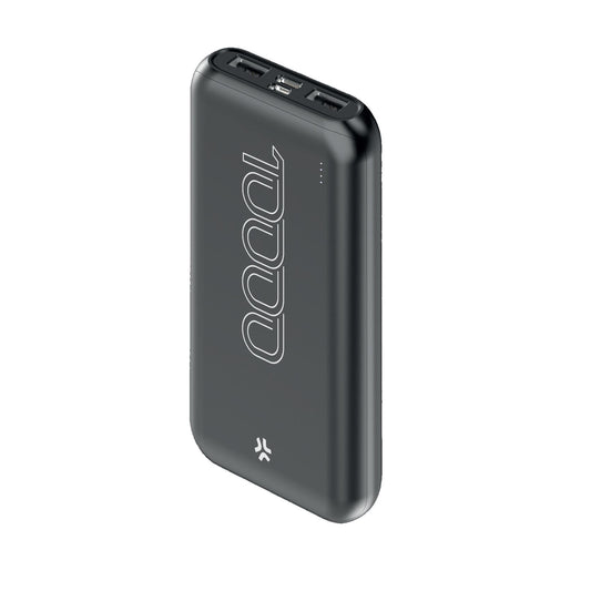 POWER BANK 10W ENERGY 10000 MAH SCHWARZ - CELLY