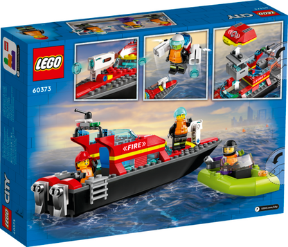 BATEAU DE SECOURS DES POMPIERS - CITY FIRE 60373 - LEGO