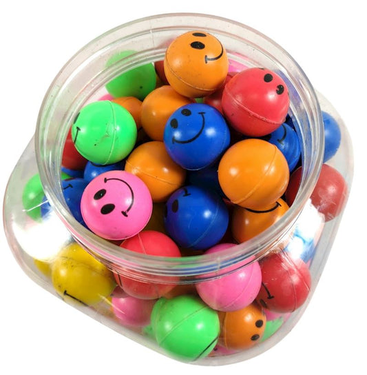 GUMMIBALL SMILE 27MM SORT.