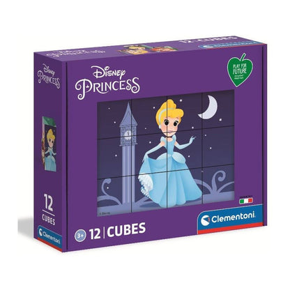 PUZZLE PRINZESSINNEN IN WÜRFELN - CLEMENTONI