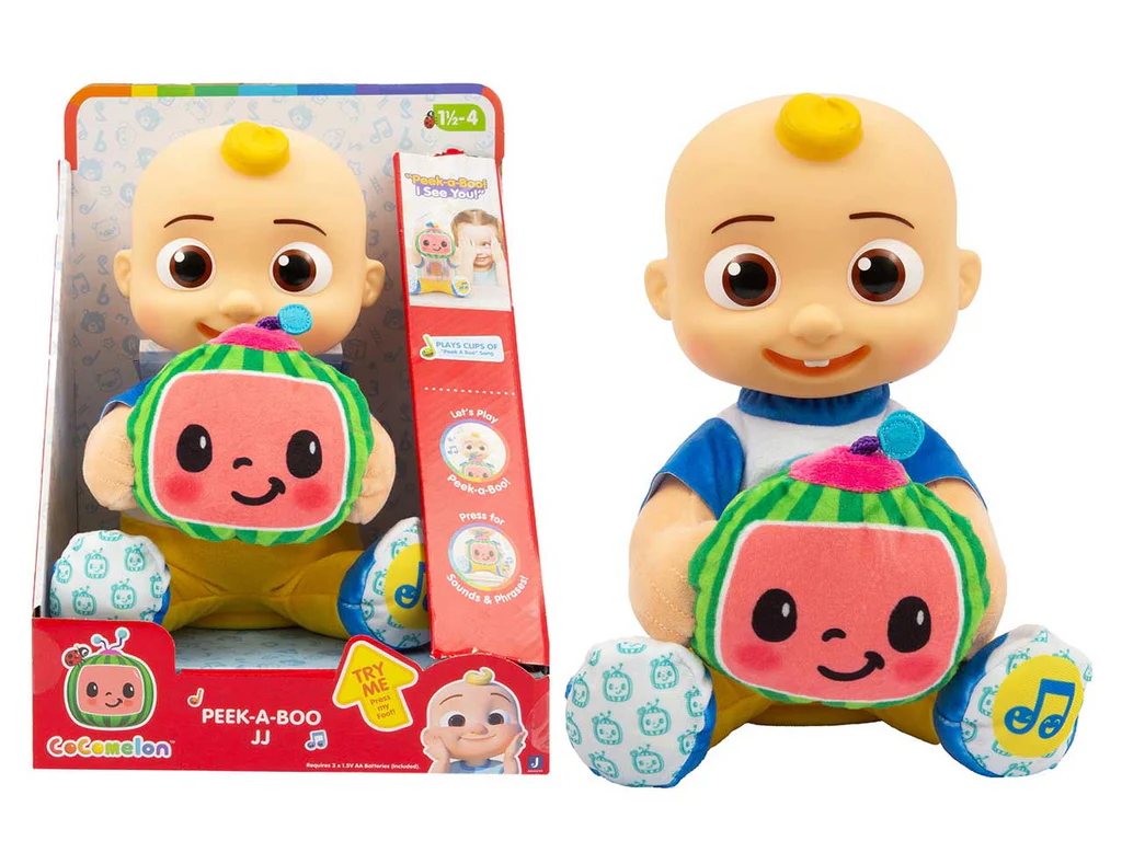 PEEK A BOO PLÜSCHTIER 30 CM - COCOMELON - GIOCHI PREZIOSI