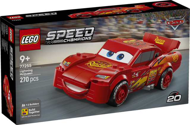 FLASH MCQUEEN - SPEED CHAMPIONS 77255 - LEGO
