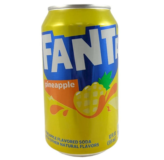 FANTA USA PINEAPPLE 355 ML