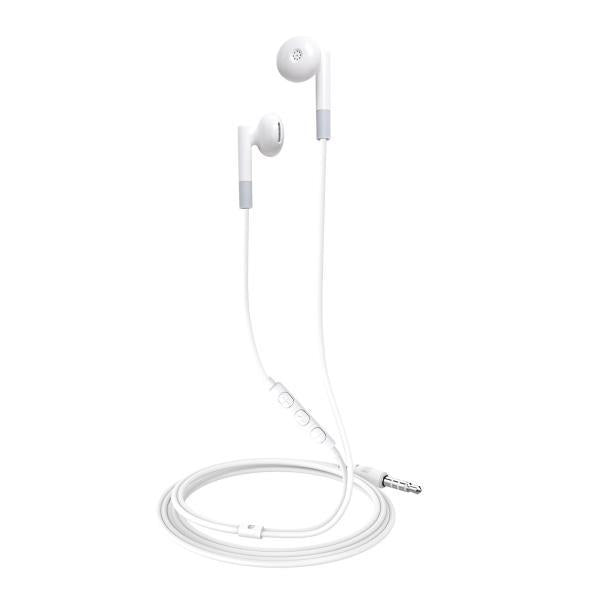 HEADSET STEREO ULTRA  LIGHT DROP  JACK WHITE - CELLY