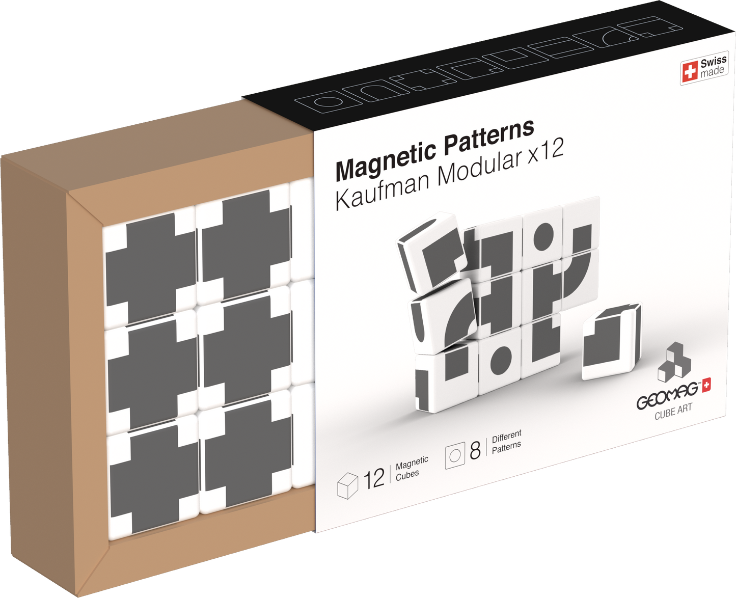 005 CUBE ART KAUFMAN MODULAR 12 - GEOMAGWORLD