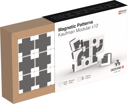 005 CUBE ART KAUFMAN MODULAR 12 - GEOMAGWORLD