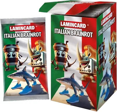 KARTEN ITALIENISCH - MULTIVERSE -BRAINROT LAMINCARD - DIRAMIX